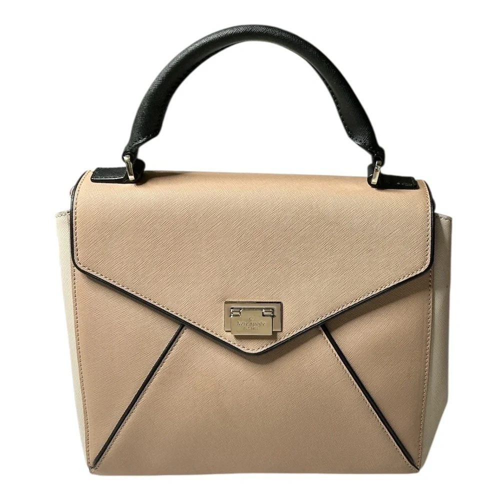 Kate Spade Saffiano Leather Envelope HandbagTwo Tone